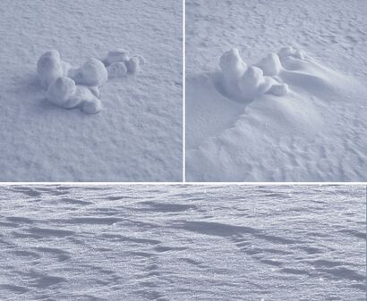 Below Zero: Modeling frozen landscapes - a Land Art Artwork by Ivan Juarez